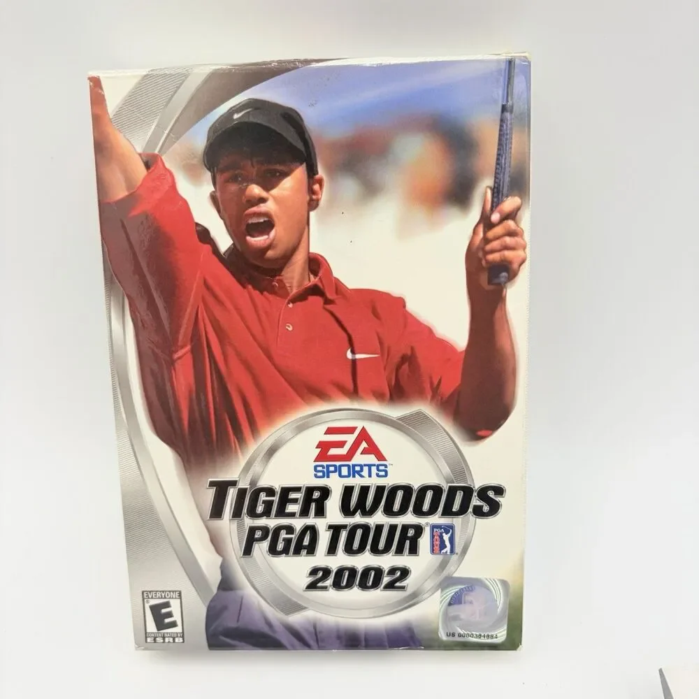 EA SPORTS TIGER WOODS PGA TOUR 2002 PC CD-ROM Complete Big Box Game